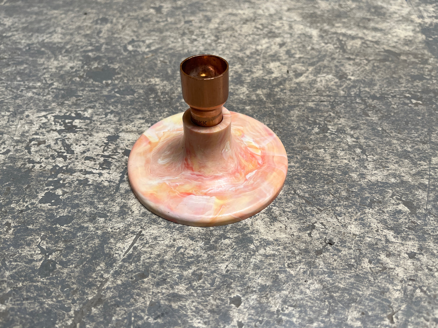 Candle holder - pink